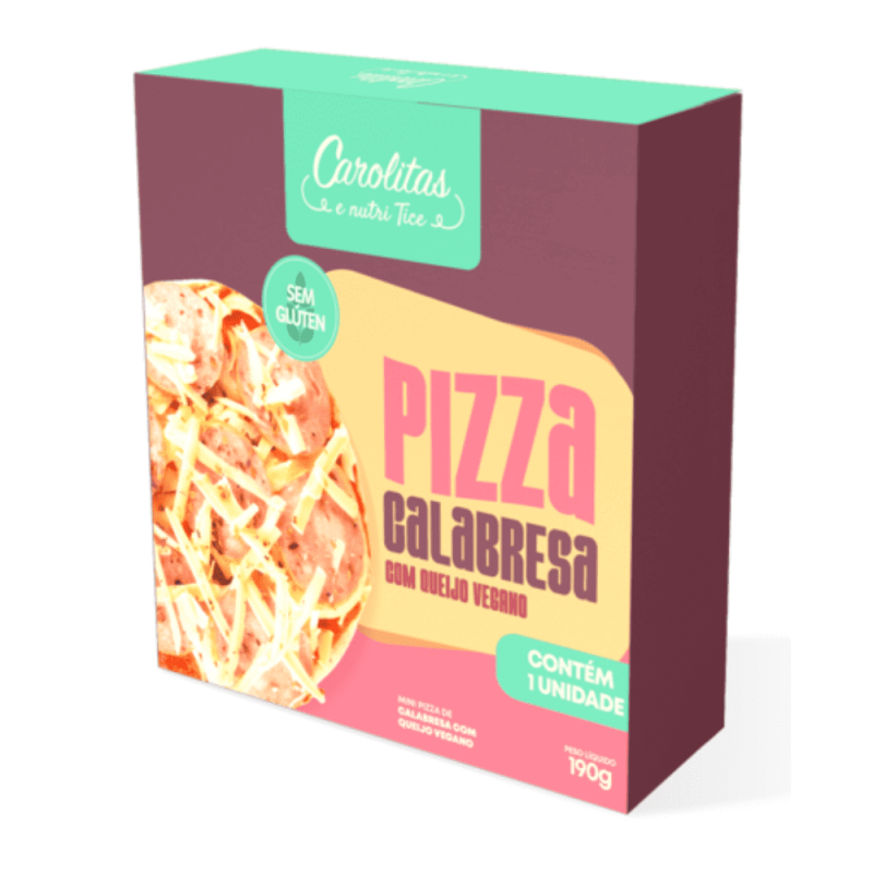 Mini Pizza Calabresa - 190g