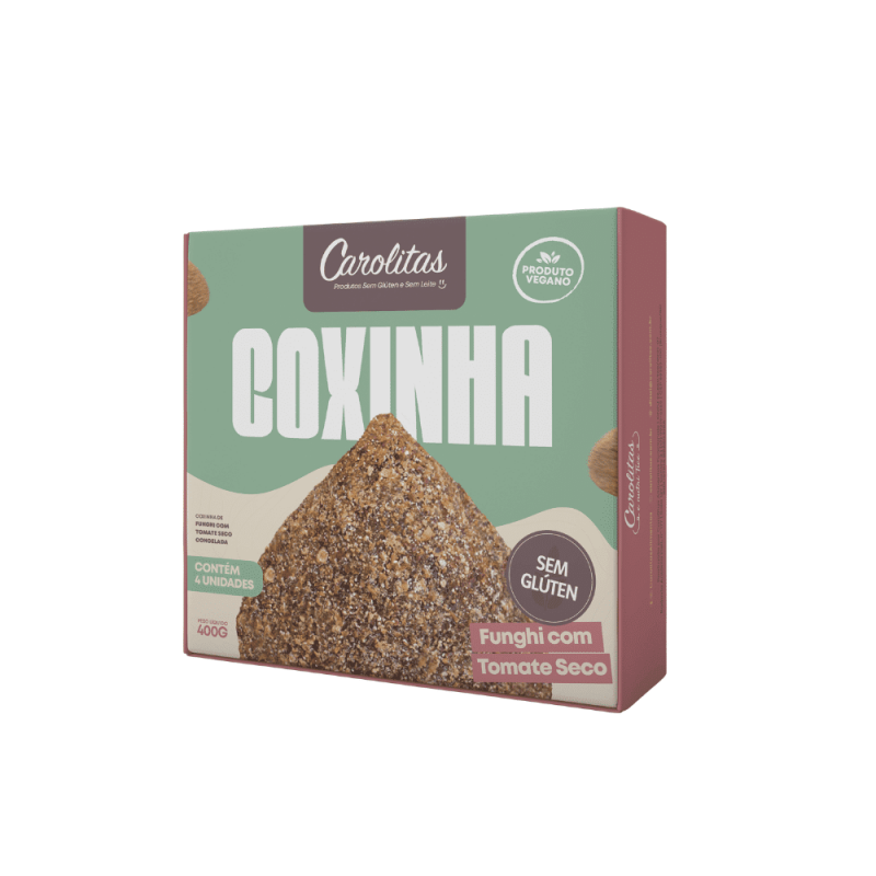 Coxinha de Funghi com Tomate Seco - 4x100g