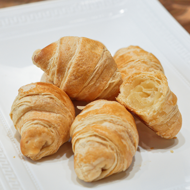 Mini Croissant sem Recheio - 1kg