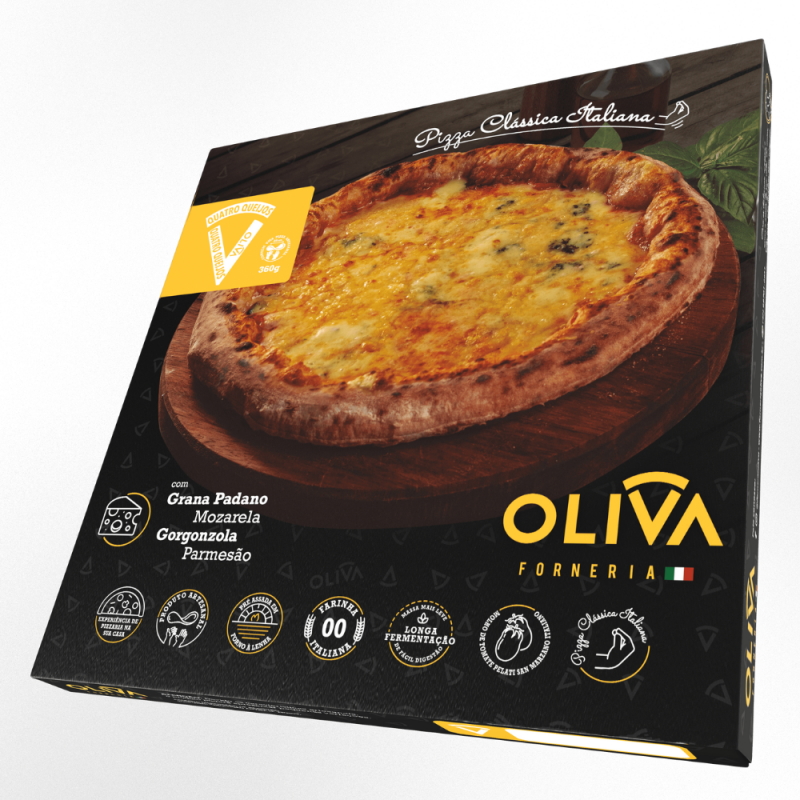 Pizza Quatro Queijos - 1x410g